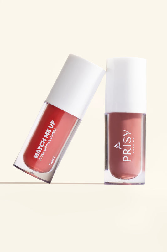 Duo Presença: Match Me Up  Essencial Nude e Vermelho Magnético – Kit com 2 Cores