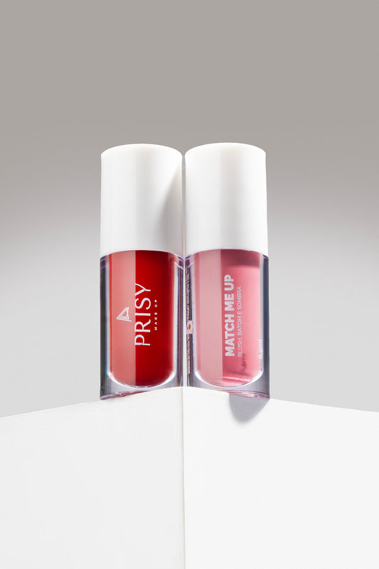 Duo Romance: Match Me Up Rosa Clássico e Vermelho Magnético - Kit com duas cores