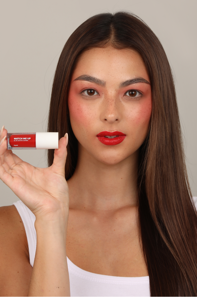 Duo Energia: Match Me Up Vermelho Magnético e Icônico Terracota - Kit com duas cores