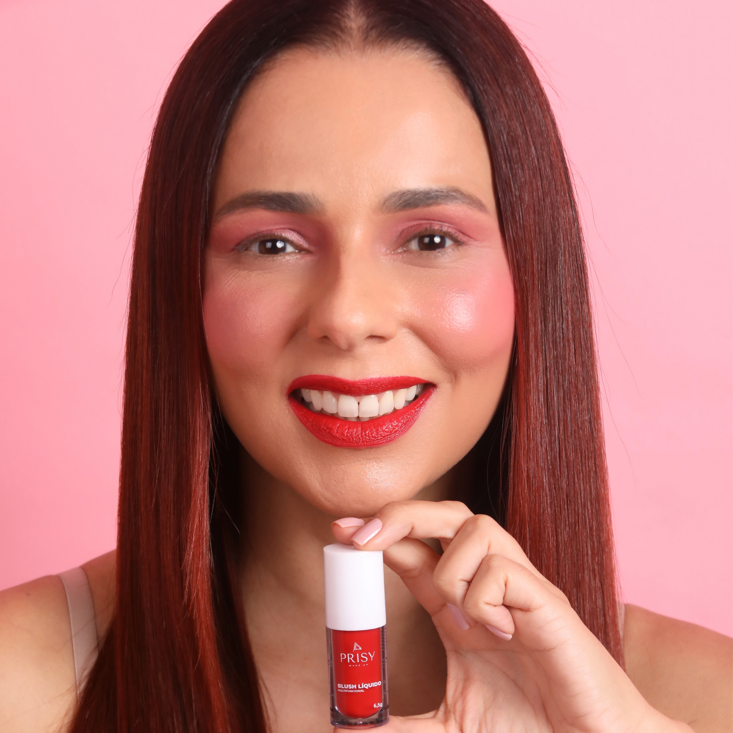 Duo Presença: Blush Multifuncional Essencial Nude e Vermelho Magnético – Kit com 2 Cores