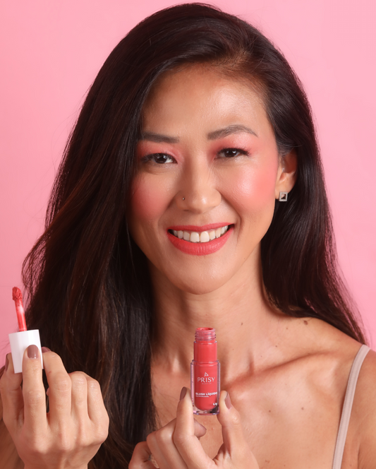 Duo Vibrante: Blush Multifuncional Brisa Coral e Vermelho Magnético – Kit com 2 Cores