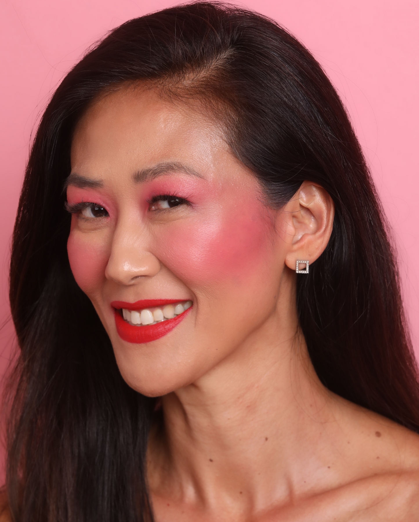 Blush Multifuncional PRISY Vermelho Magnético